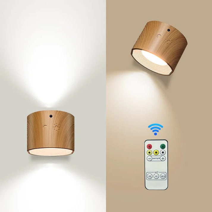 Vikbua™ Oppladbar LED-vegglampe med magnetfeste som roterer 360°