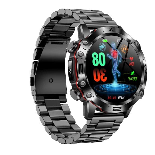 Vikbua™ Smartklokke med Bluetooth-samtaler, skritteller og sportmoduser