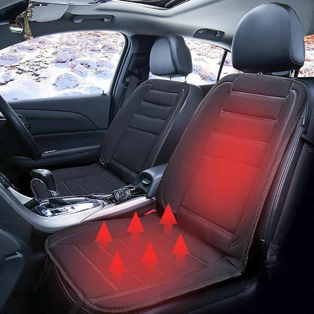 Vikbua™ Varmepute til bilsete 12V med justerbar temperatur