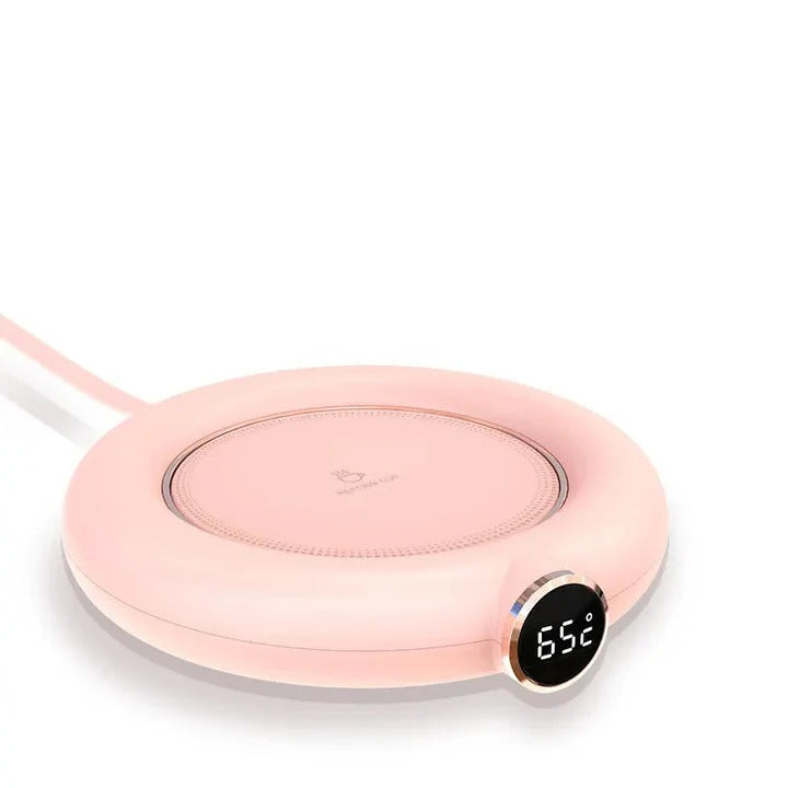 Vikbua™ Koppvarmer med USB, digitalt display og 3 varmenivåer