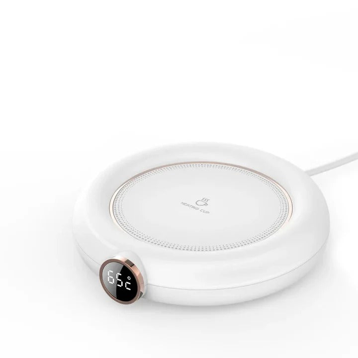 Vikbua™ Koppvarmer med USB, digitalt display og 3 varmenivåer