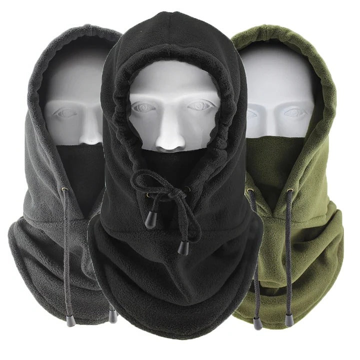 Vikbua™ Balaklava i fleece med justerbar snor til ski og kulde