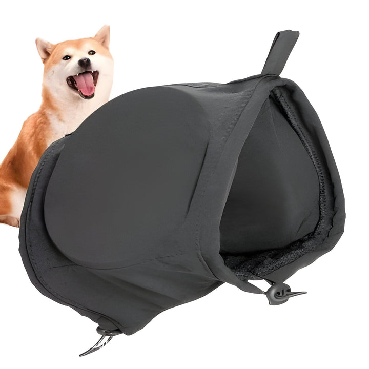 Vikbua™ Hørselvern for hund i hettemodell, demper lyd og varmer