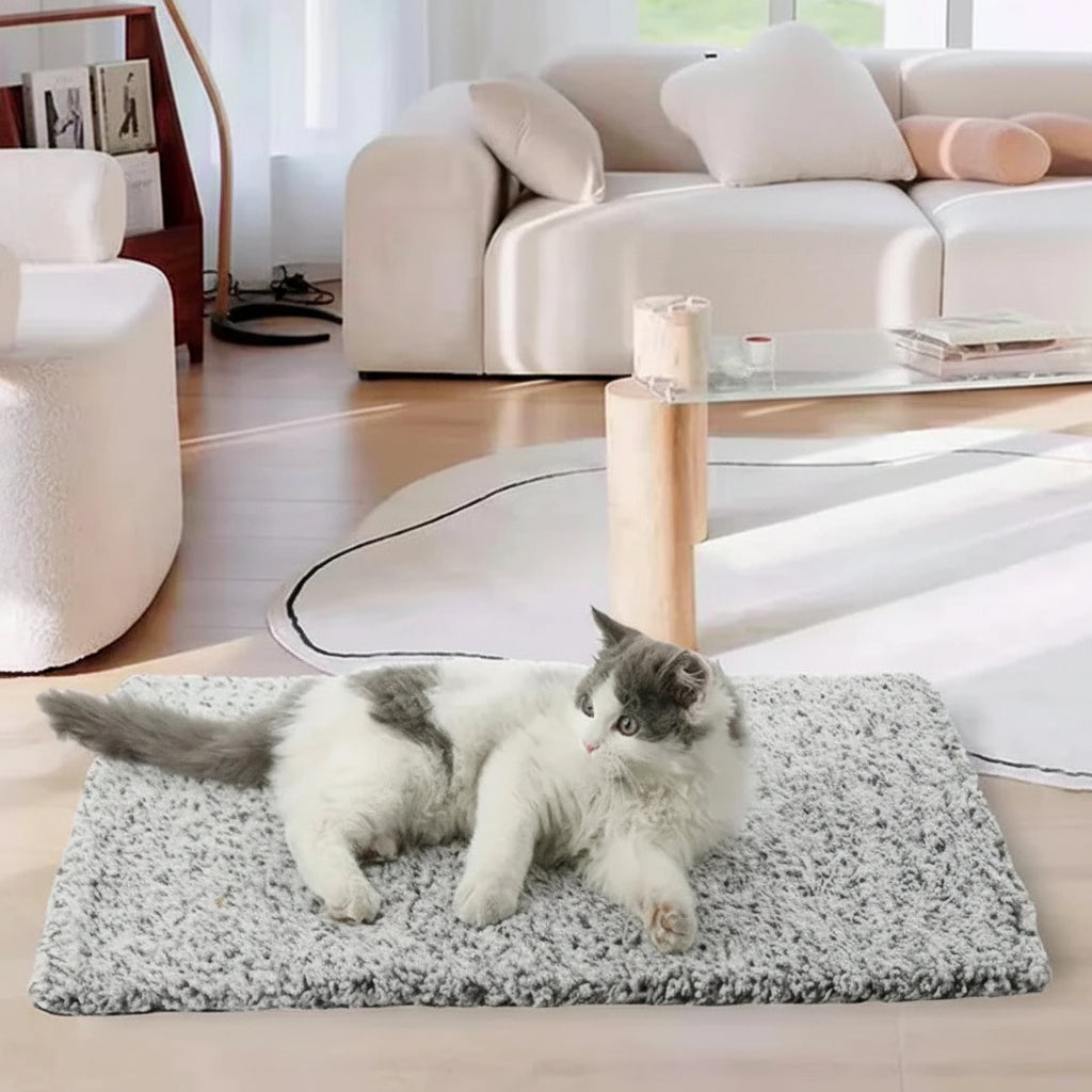Vikbua™ Selvvarmende teppe til katt og hund uten ledning