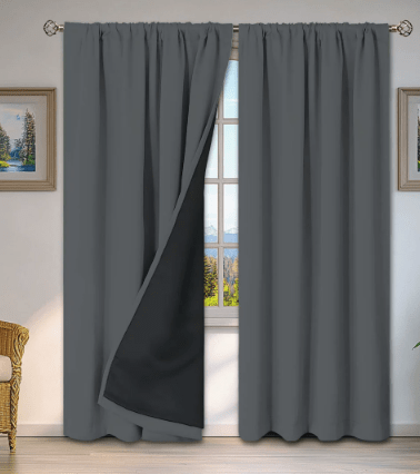 Vikbua™ Varmeisolerende og vannavvisende gardin for inne og ute