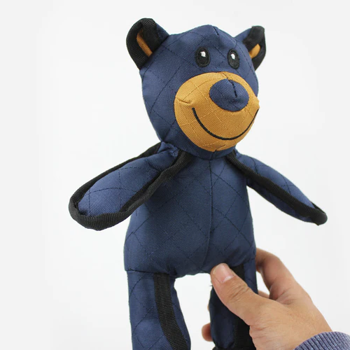 Vikbua™ Slitesterk kosebamse med pipelyd for hunder som tygger hardt