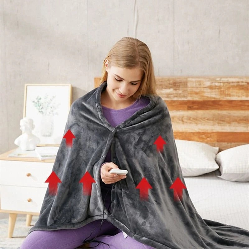 Vikbua™ Sammenleggbart USB-varmeteppe med 3 temperaturtrinn