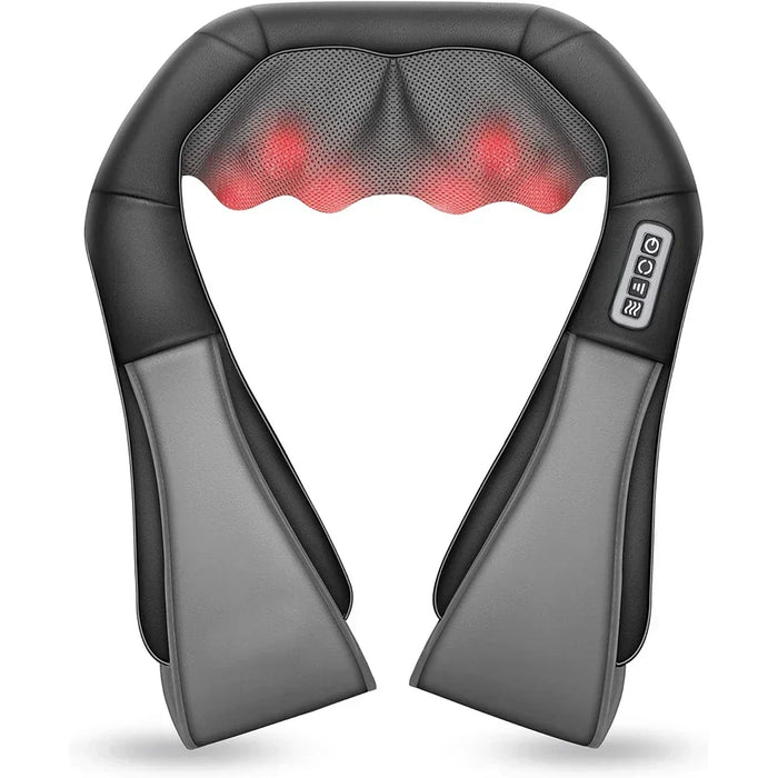Vikbua™ Shiatsu-massasjepute for nakke og rygg med varme