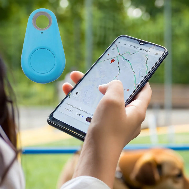 Vikbua™ Bluetooth-sporer for kjæledyr med pipelyd og trygge soner