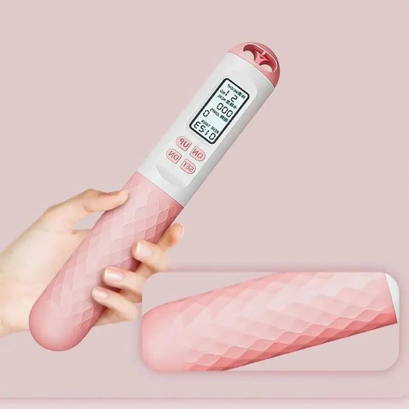 Vikbua™ Ledningsfritt hoppetau med vekter og digital teller