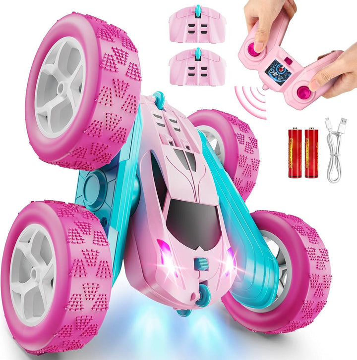 Vikbua™ Fjernstyrt stuntbil med 360° salto og to byttbare batterier
