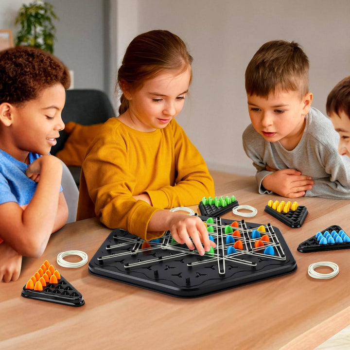 Vikbua™ Strategisk brettspill med trekanter for barn og hele familien