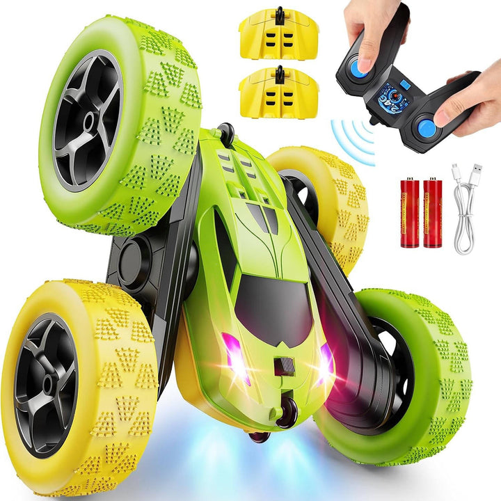 Vikbua™ Fjernstyrt stuntbil med 360° salto og to byttbare batterier