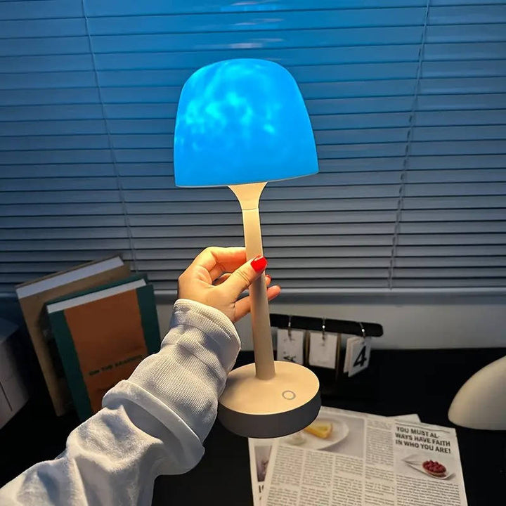 Vikbua™ Trådløs projektorlampe med vannmønster, fjernkontroll og 16 farger