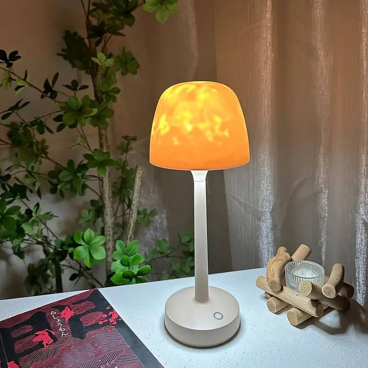 Vikbua™ Trådløs projektorlampe med vannmønster, fjernkontroll og 16 farger