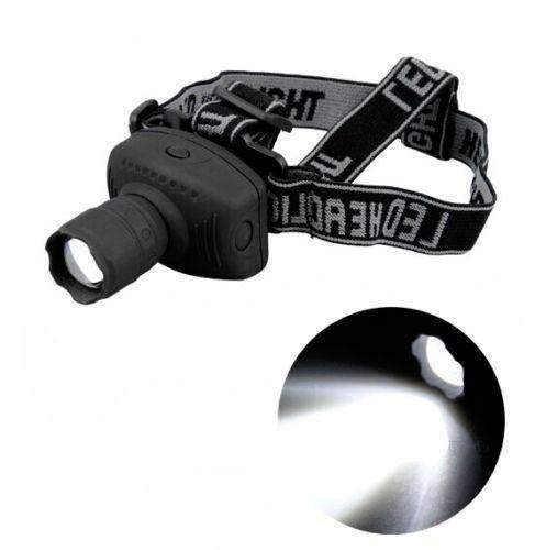 Vikbua™ Mini hodelykt LED med zoom og vinklbart lampehode