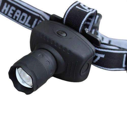 Vikbua™ Mini hodelykt LED med zoom og vinklbart lampehode
