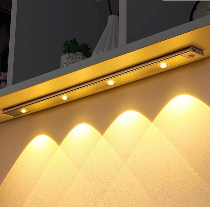Vikbua™ Oppladbar LED-lampe med bevegelsessensor og magnetfeste