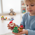 Vikbua™ Mikrobyggeklosser med julefigurer du bygger selv