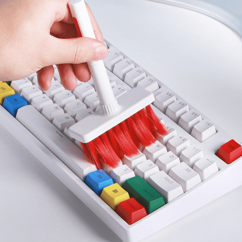 Vikbua™ Rensesett 5 i 1 for tastatur og ørepropper med tastetrekker