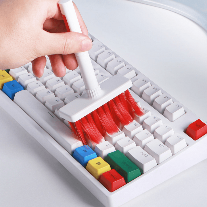 Vikbua™ Rensesett 5 i 1 for tastatur og ørepropper med tastetrekker