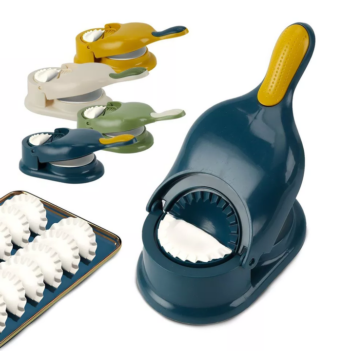 Vikbua™ Dumplingsform 2-i-1 med deigpresse for perfekte kanter