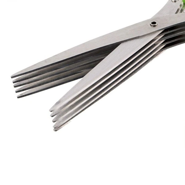 Vikbua™ Urtesaks med 5 blad i rustfritt stål og rensekam
