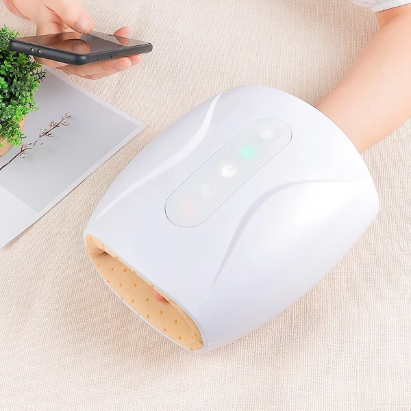Vikbua™ Oppladbar håndmassasjeapparat med varme og seks moduser
