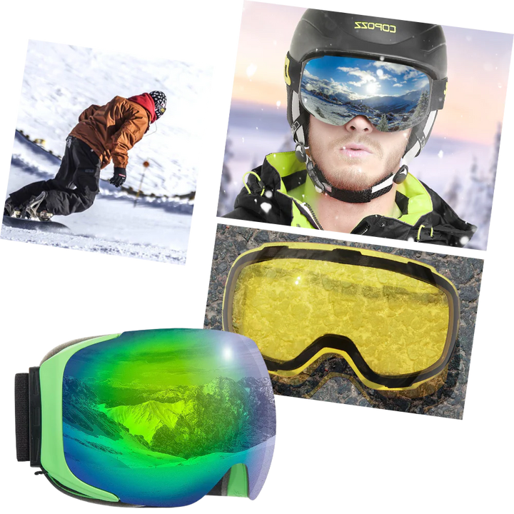Vikbua™ Magnetiske skibriller med to polariserte utskiftbare linser