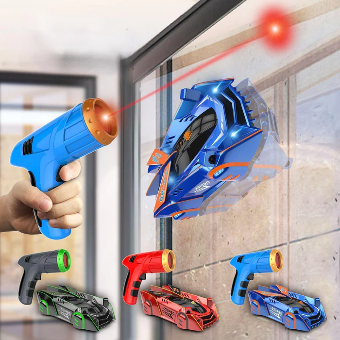Vikbua™ Veggklatrende radiostyrt bil med laserstyring for vegg og tak