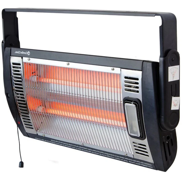 Vikbua™ Veggmontert infrarød terrassevarmer 1500 W