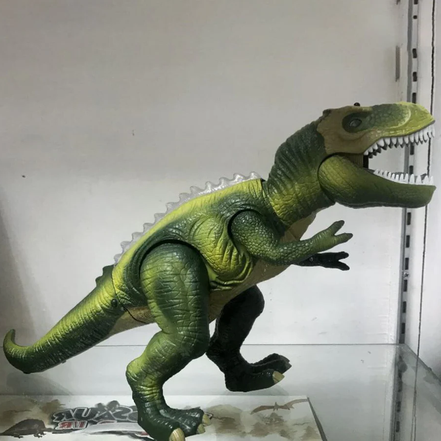 Vikbua™ Fjernstyrt T-rex som går, brøler og lyser i flere farger