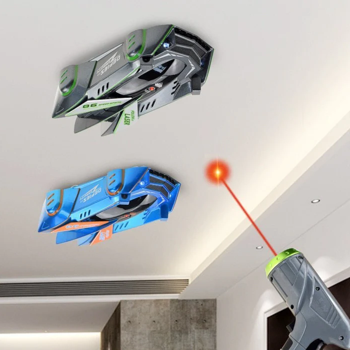 Vikbua™ Veggklatrende radiostyrt bil med laserstyring for vegg og tak