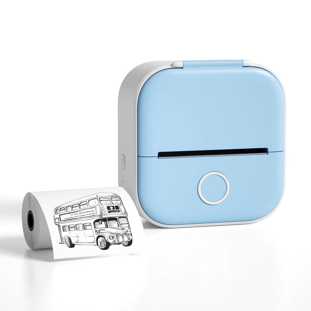 Vikbua™ Mini termoskriver med Bluetooth for etiketter og bilder