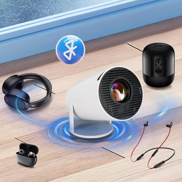 Vikbua™ Smart 4K-projektor med 180° dreibar fot og Bluetooth-lyd