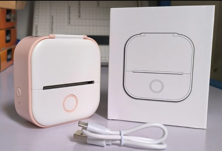 Vikbua™ Mini termoskriver med Bluetooth for etiketter og bilder