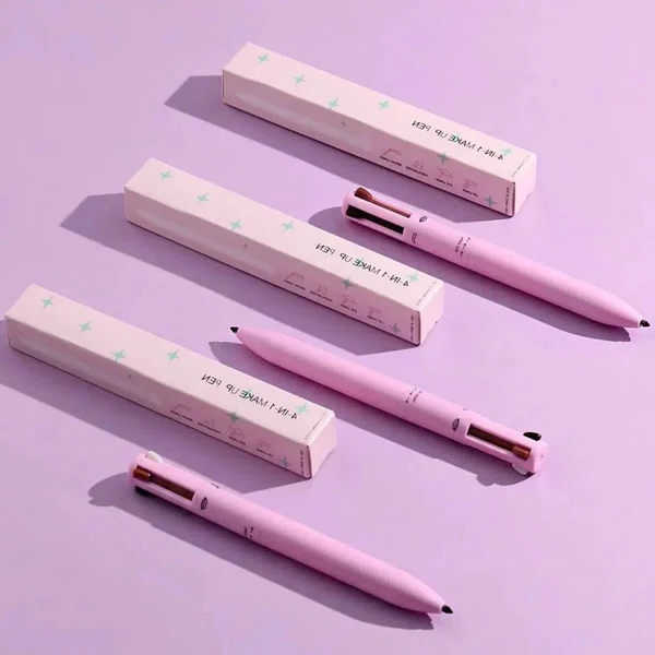 Vikbua™ Sminkepenn 4 i 1 med eyeliner, leppepenn og øyenbrynspenn