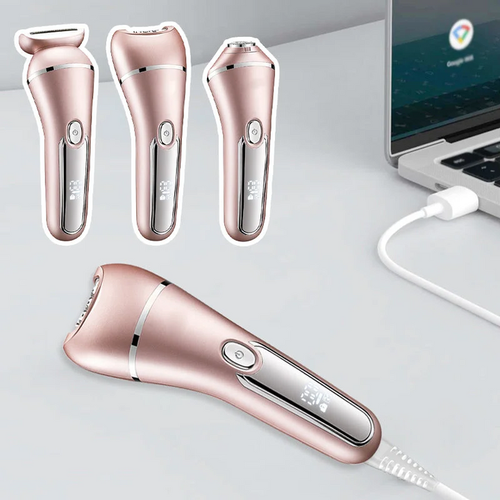 Vikbua™ Vanntett 3-i-1 barbermaskin for kvinner, oppladbar via USB