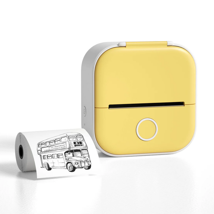 Vikbua™ Mini termoskriver med Bluetooth for etiketter og bilder