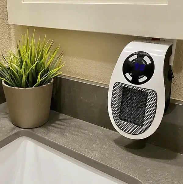 Vikbua™ Varmeovn for stikkontakt 500 W med digital termostat