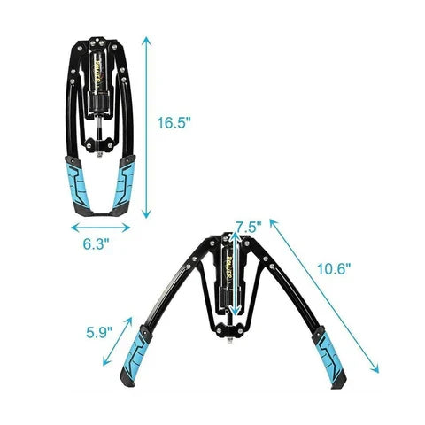 Vikbua™ Hydraulisk bryst- og armtrener med 20 motstandsnivåer