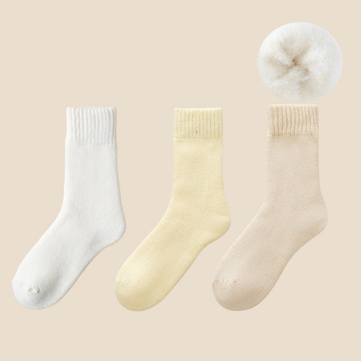 Vikbua™ Varme termosokker med fleecefôr – sett med 3 par