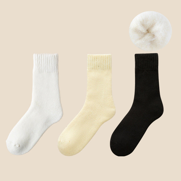 Vikbua™ Varme termosokker med fleecefôr – sett med 3 par
