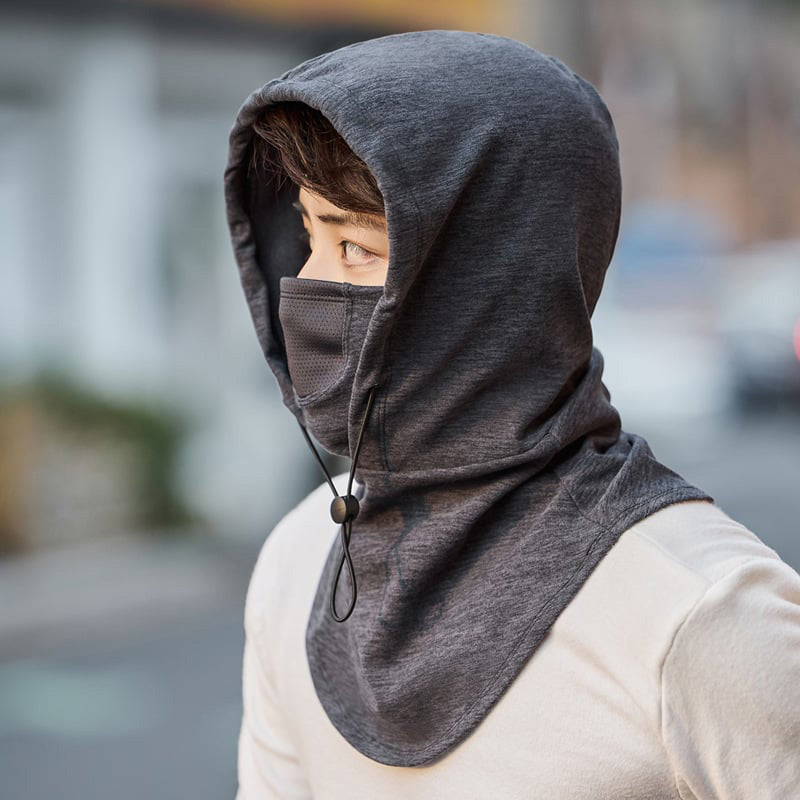 Vikbua™ Sykkelhette med ansiktsmaske og innebygd halsvarmer