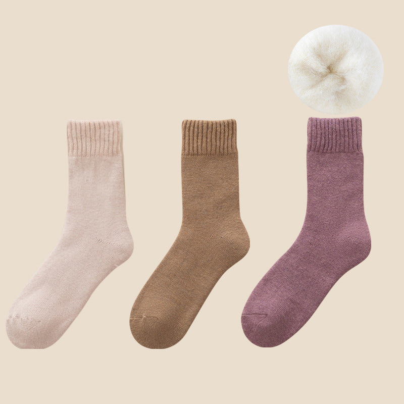 Vikbua™ Varme termosokker med fleecefôr – sett med 3 par