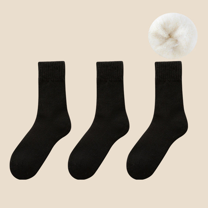 Vikbua™ Varme termosokker med fleecefôr – sett med 3 par