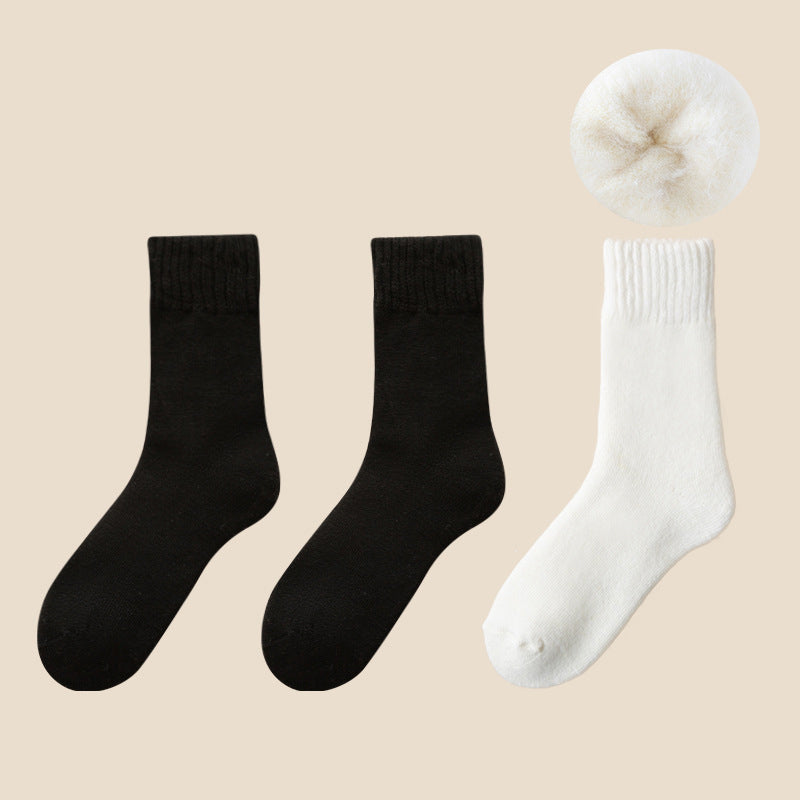 Vikbua™ Varme termosokker med fleecefôr – sett med 3 par