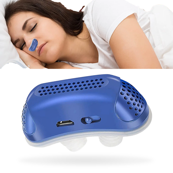Vikbua™ Mini snorkestopper med mild mikroluftstrøm uten maske