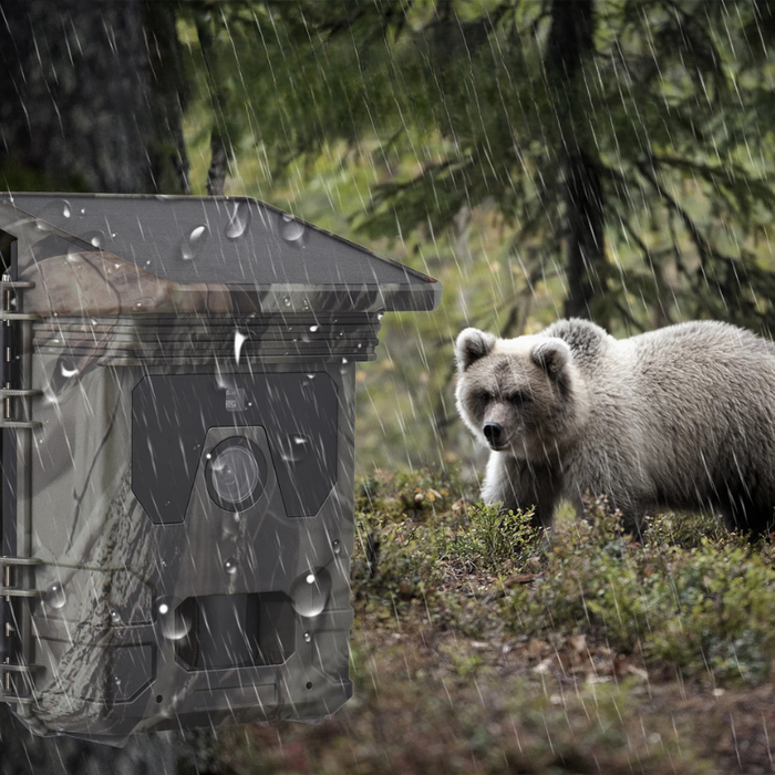 Vikbua™ Soldrevet viltkamera med 4K-video, 50 MP og nattsyn