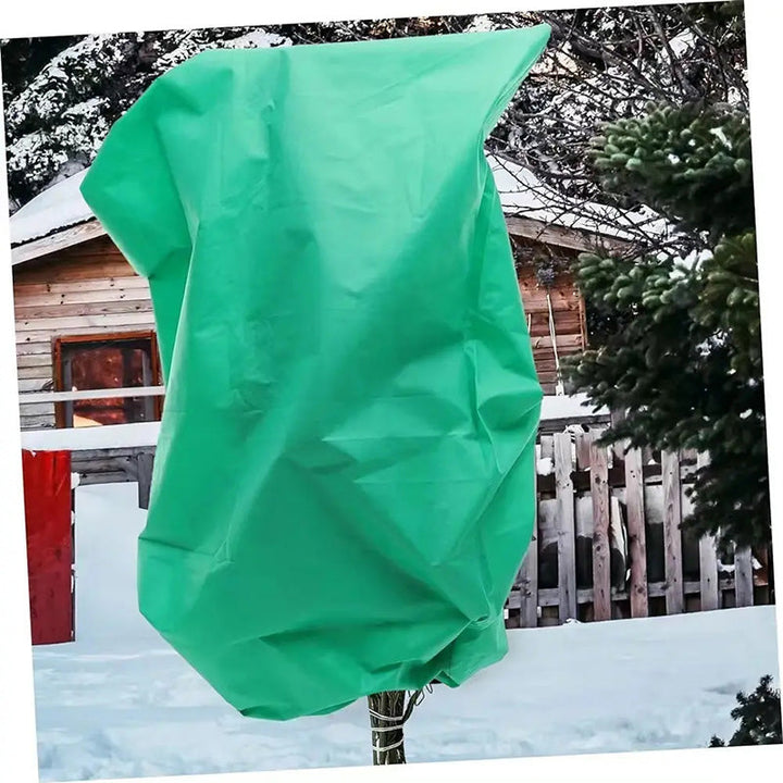 Vikbua™ Frostbeskyttelse for planter med snor – vinterdekke til hagen